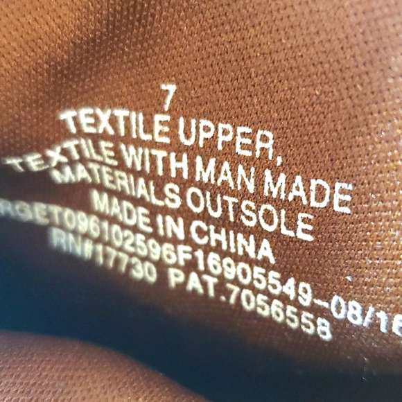 Merona Amazing Brown Suede Heels Boots Women's Size 7 - Picture 12 of 17